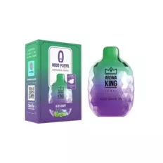 Безникотиновый одноразовый Pod Aroma King Jewel 8000 650 mAh Aloe Grape 0% (Алое с виноградом)