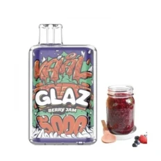 Безникотиновый одноразовый Pod Joyetech VAAL Glaz 5000 Berry Jam 650 мАч 0% (Ягодный джем)