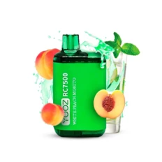 Одноразовий Pod YOOZ 7500 650 mAh White peach Mojito 5% (Персиковий мохіто)