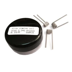 Спираль Alien Clapton 32GA Ni+0.3*0.8 Flat 5 вит. 0.45 Ом