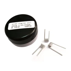 Спираль Alien Clapton 32GA ss316+0.3*0.8 Flat 5 вит. 0.25 Ом