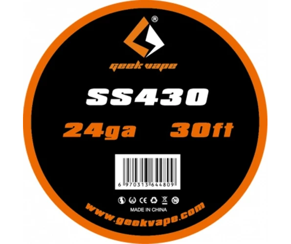 Проволока 30 ft GeekVape SS 430 Standard Wire (26GA)