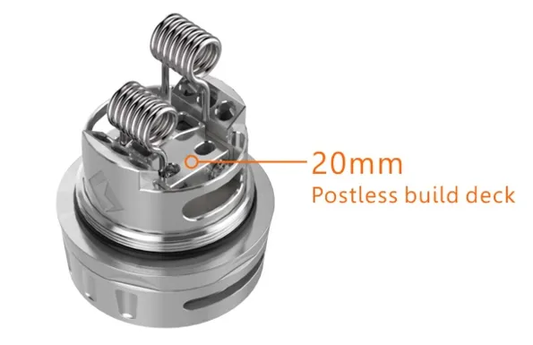 GeekVape Ammit RTA Dual Coil Version Silver - Фото 4