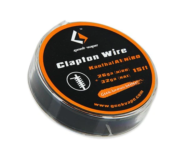 Проволока Geekvape Clapton Wire – NI80 / Kanthal A1 (26GA(Ni80)+32GA(KA1) 15 ft