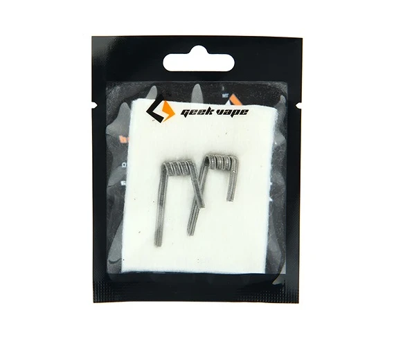 Набор GeekVape Clapton wire KA1/Ni80 Coil ( готовые спирали 2 шт + вата)