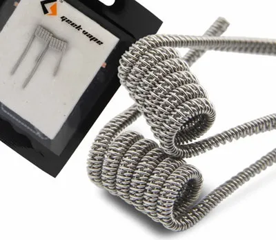 Набор GeekVape Clapton wire KA1/Ni80 Coil ( готовые спирали 2 шт + вата) - Фото 2