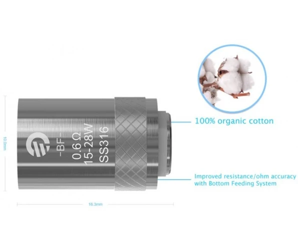 Випаровувач Joyetech BF Coil SS316 0.6 Ом