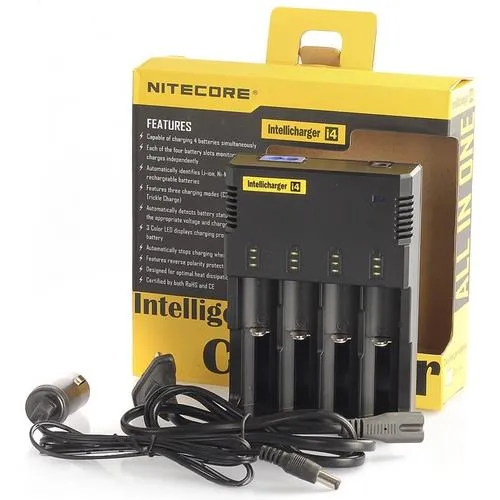 Зарядное устройство Nitecore i4 - Фото 2