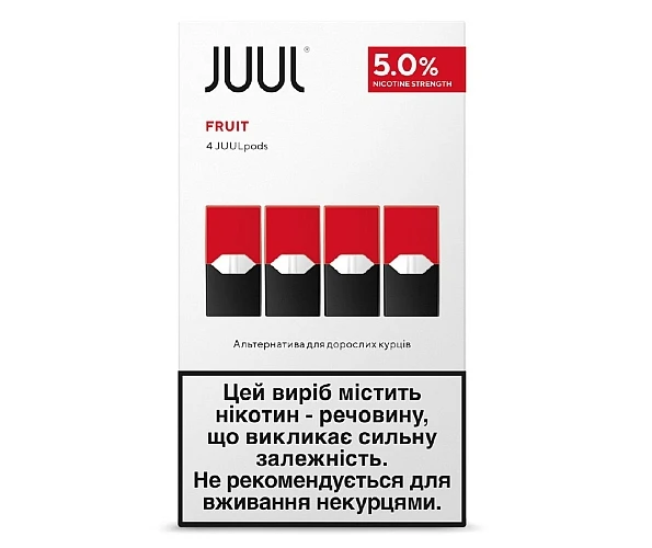 Картриджі для вейпу JUUL Fruit Medley 4 шт.