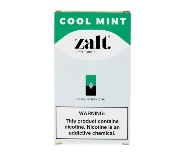Картриджі для вейпу Zalt 50 мг Cool Mint 4 шт