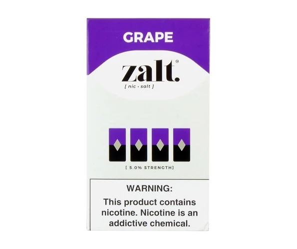 Картриджи для вейпа Zalt 50 мг Grape 4 шт