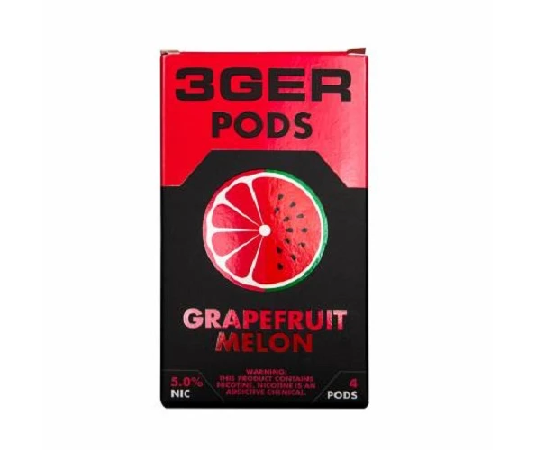 Картриджи для вейпа 3GER Grapefruit Melon 5%