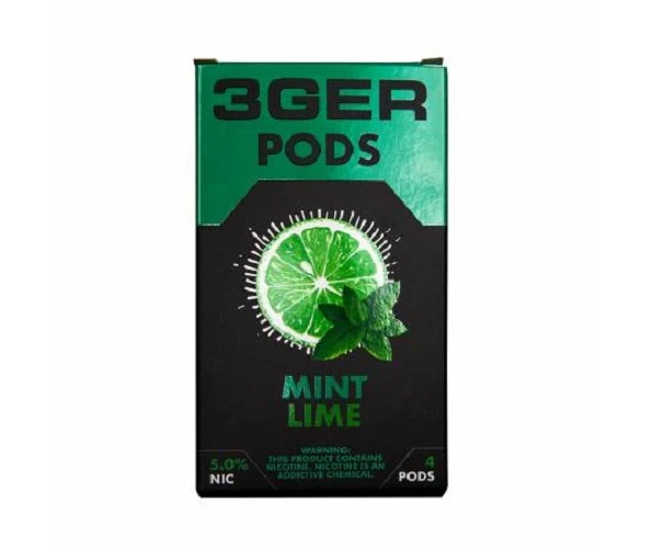 Картриджі для вейпу 3GER Mint Lime 5%