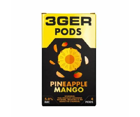 Картриджи для вейпа 3GER Pineapple Mango 5%