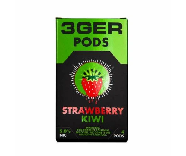 Картриджи для вейпа 3GER Strawberry Kiwi 5%