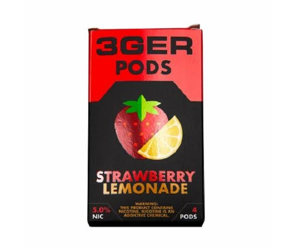 Картриджі для вейпу 3GER Strawberry Lemonade 5%