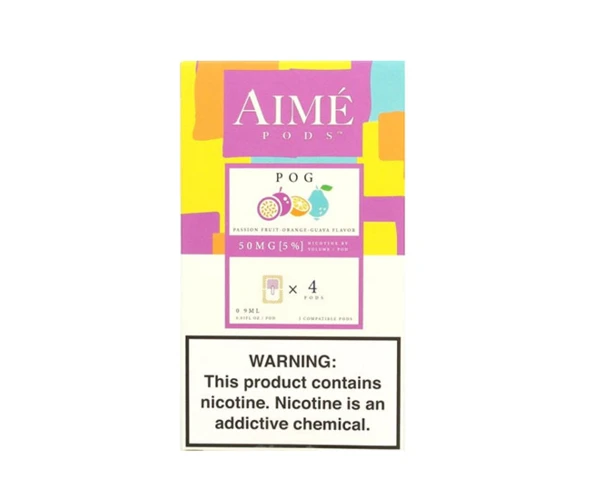 Картриджі для вейпу Aime Pods Compatible with JUUL Pog 4 шт.