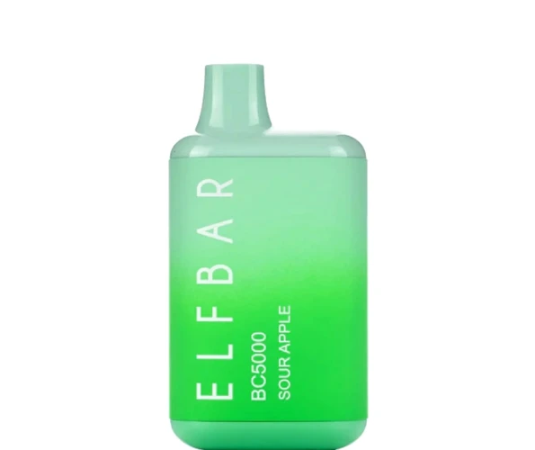 Одноразка Pod Elf Bar BC5000 13 мл 5% Sour Apple (Кислое яблоко)