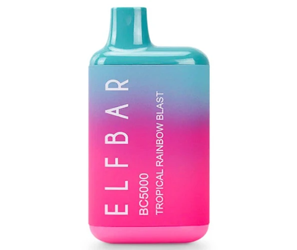 Одноразка Pod Elf Bar BC5000 13 мл 5% Tropical Rainbow Blast (Екзотичні тропічні фрукти)