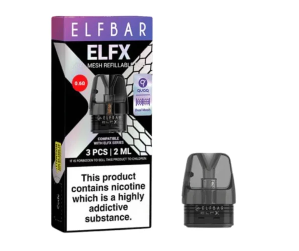 Картридж Elf Bar ELFX Dual Mesh Pod 0.6 Ом