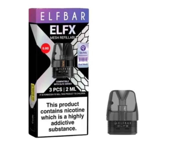 Картридж Elf Bar ELFX Dual Mesh Pod 0.8 Ом
