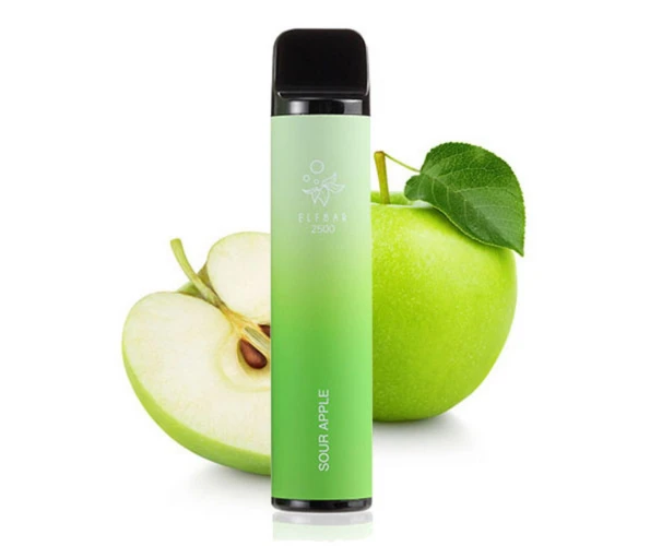 Одноразка Pod Elf Bar 3500 1500mAh Sour Apple (Кисле яблуко)