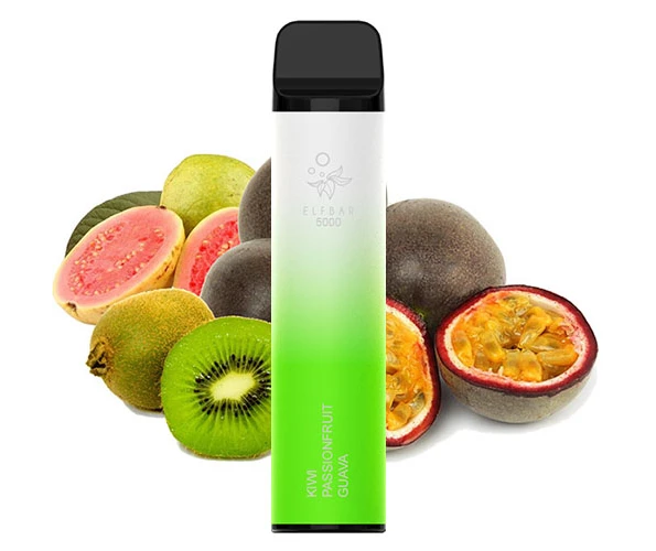 Одноразка Pod Elf Bar 5000 13 мл 5% Kiwi Passion Fruit Guava (Киви + маракуя + гуава)
