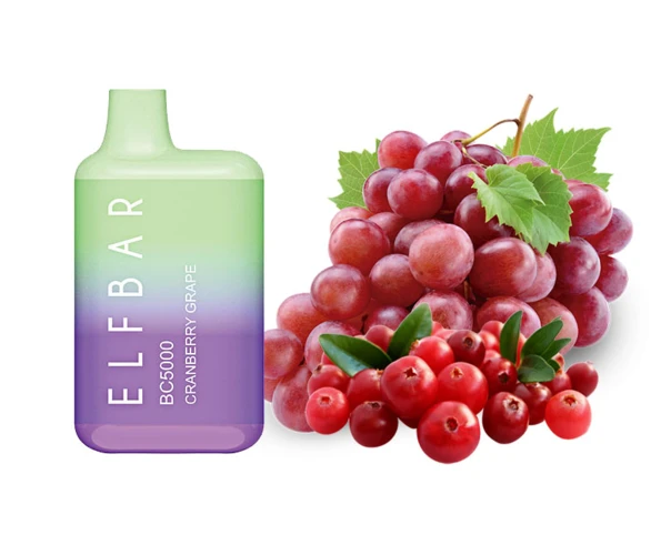 Одноразка Pod Elf Bar BC5000 13 мл 5% Cranberry Grape (Клюква + виноград)