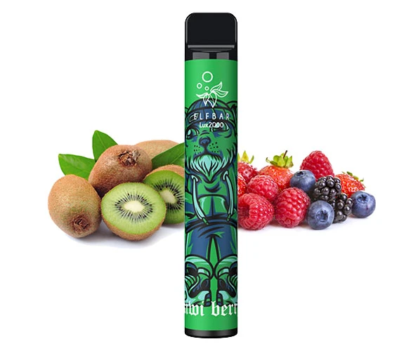Одноразка Pod Elf Bar 2000 Lux 6.5мл 5% Kiwi Berry (Ківі + ягоди)