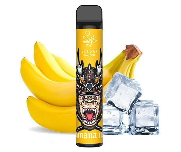 Одноразка Pod Elf Bar 1500 Lux 4,8 мл 5% Banana Ice (Банан)
