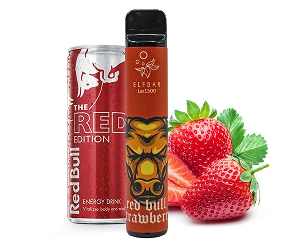 Одноразка Pod Elf Bar 1500 Lux 4,8 мл 5% Energy Strawberry (Полуниця)