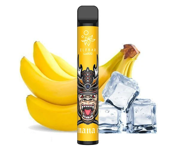 Одноразка Pod Elf Bar Lux 800 550 mAh Banana Ice 5% (Банан со льдом)