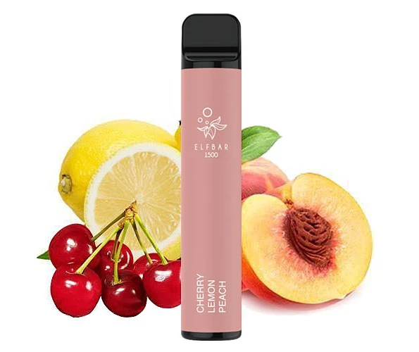 Одноразка Pod Elf Bar 1500 4,8 мл 2% Cherry Lemon Peach (Вишня + лимон + персик)