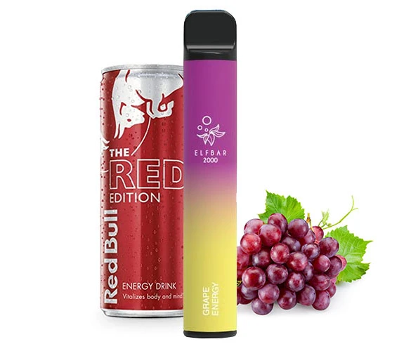 Одноразка Pod Elf Bar 2000 6,5 мл 5% Grape Energy (Виноградный енергетик)