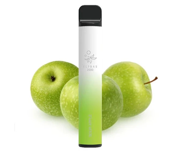Одноразка Pod Elf Bar 2000 6,5 мл 5% Sour Apple (Яблоко)
