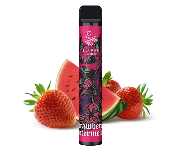 Одноразка Pod Elf Bar 2000 Lux 6.5мл 5% Strawberry Watermelon  (Клубника + арбуз)