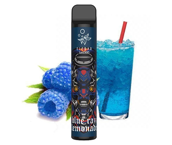 Одноразка Pod Elf Bar 1500 Lux 4,8 мл 5% Blue Razz Lemonade (Малина)