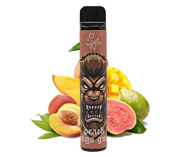 Одноразка Pod Elf Bar 1500 Lux 4,8 мл 5% Peach Mango Guava (Персик + манго + гуава)