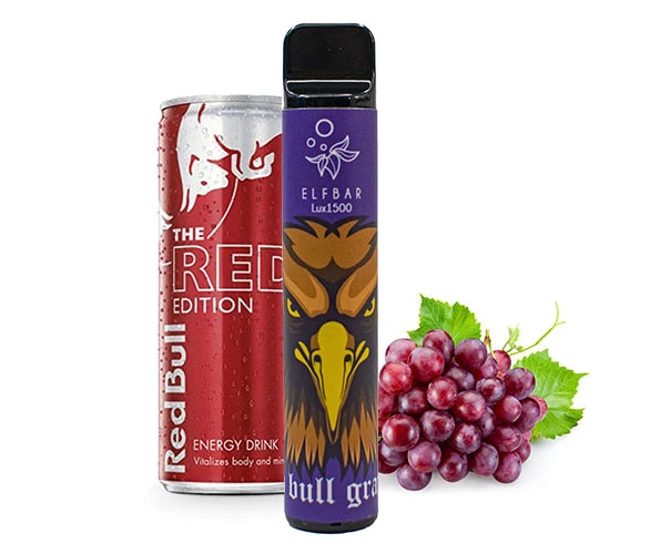 Одноразка Pod Elf Bar 1500 Lux 4,8 мл 5% Energy Grapes (Виноград)