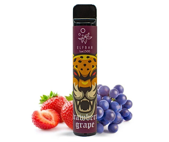 Одноразка Pod Elf Bar 1500 Lux 4,8 мл 5% Strawberry Grape (Клубника + виноград)