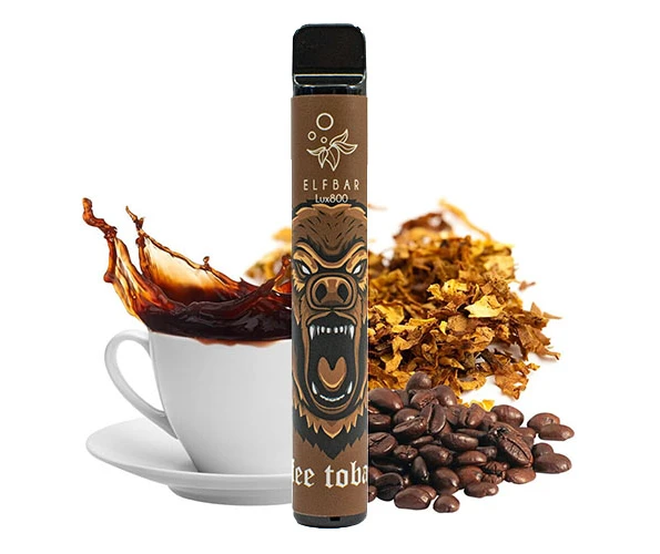 Одноразка Pod Elf Bar Lux 800 550 mAh Coffee Tobacco 5% (Кава з тютюном)
