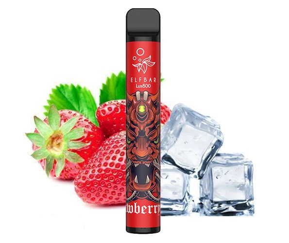 Одноразка Pod Elf Bar Lux 800 550 mAh Strawberry Ice 5% (Полуниця з льодом)
