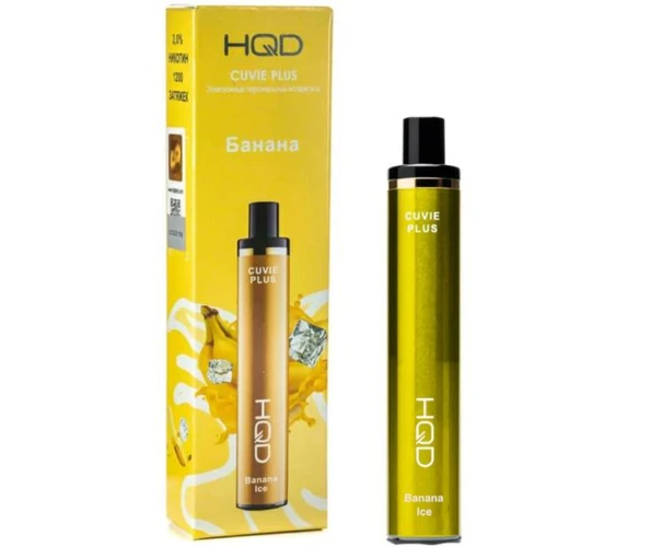 Одноразовий Pod HQD Cuvie Plus Banana 5% (Банан)