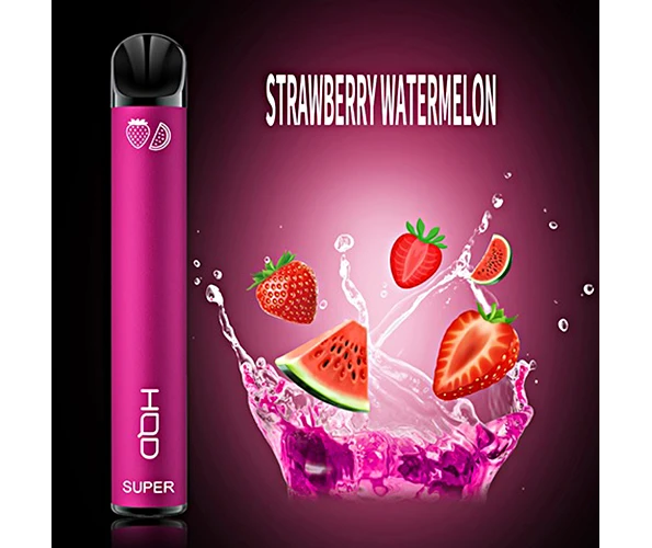 Одноразка Pod HQD Super Strawberry Watermelon 0% (Клубника с арбузом)