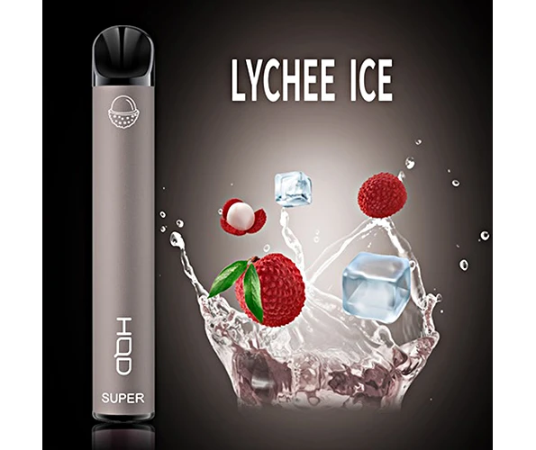 Одноразка Pod HQD Super Lychee Ice 0% (Лічі з льодом)