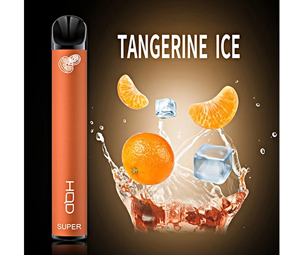 Одноразка Pod HQD Super Tangerine Ice 0% (Мандарин з льодом)