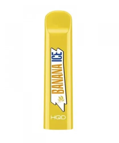 Одноразовий Pod HQD Cuvie Banana Ice 5% (Банан з льодом) - Фото 2