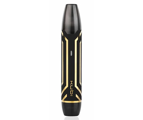 Hotcig Kubi Refillable Pod Starter Kit 550 mAh Engraved Black Gold