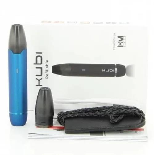 Hotcig Kubi Refillable Pod Starter Kit 550 mAh Blue - Фото 4