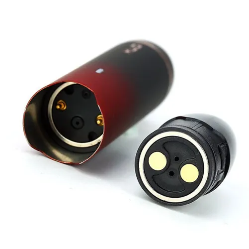 Hotcig Kubi Refillable Pod Starter Kit 550 mAh Red Black - Фото 3